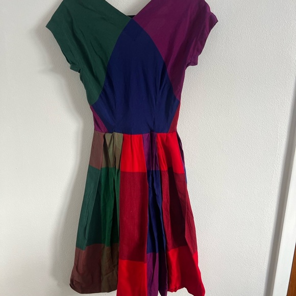 Vintage 1950s Jonathan Logan Plaid Dress, size XS - Picture 2 of 9